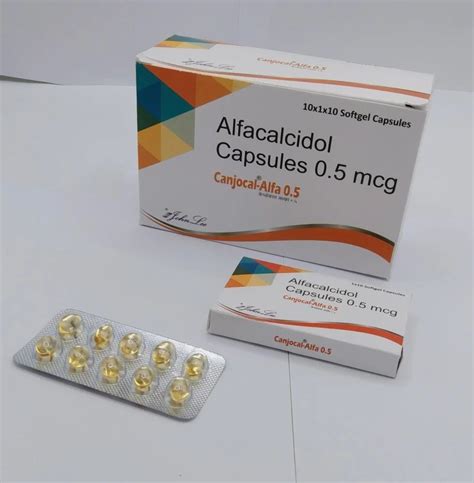 Alfacalcidol Capsule at Rs 127.00/stripe | One Alpha Capsules in Mumbai | ID: 2851955979073