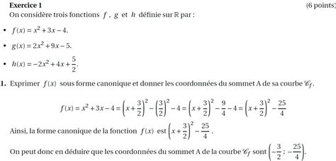 Comment Passer De La Forme Canonique à La Forme Développée - Communauté ...