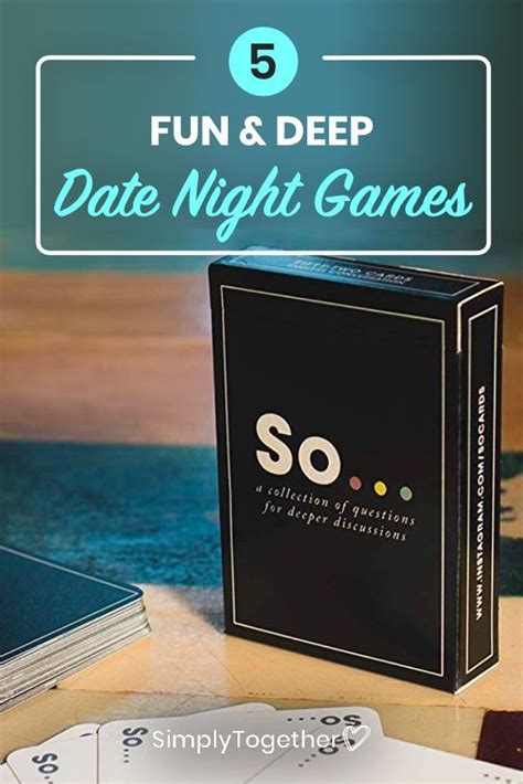 Top 5 Date Night Games To Get To Know Your Partner in 2020 | Date night games, Relationship ...