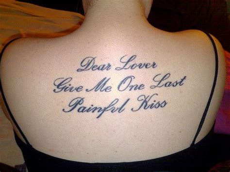 Tattoo Ideas: Quotes and Lyrics About Pain - TatRing