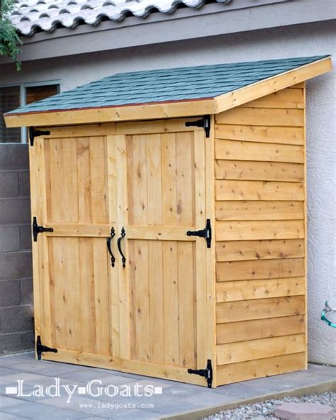 31 DIY Storage Sheds and Plans To Make This Weekend