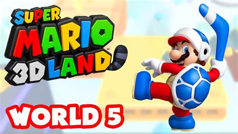 Super Mario 3D Land - World 5 (Nintendo 3DS Gameplay Walkthrough ...