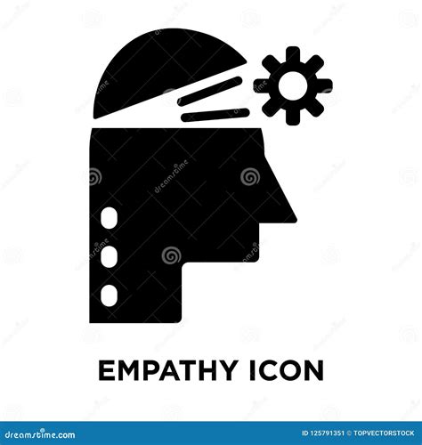 Empathy Icon Vector Isolated on White Background, Logo Concept O Stock ...