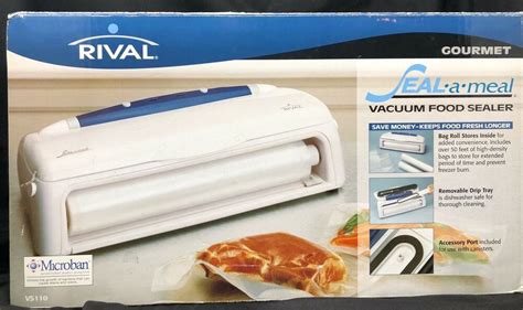 Rival Gourmet Seal a Meal VS110 Vacuum Food Sealer Never for sale ...