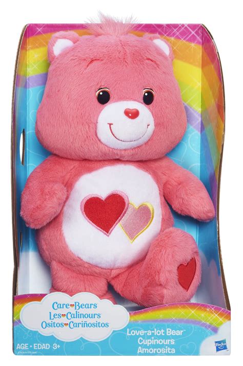 Care Bears Love-a-lot Bear 12 Inch Plush | Teddy bear stuffed animal, Bear toy, Bear valentines