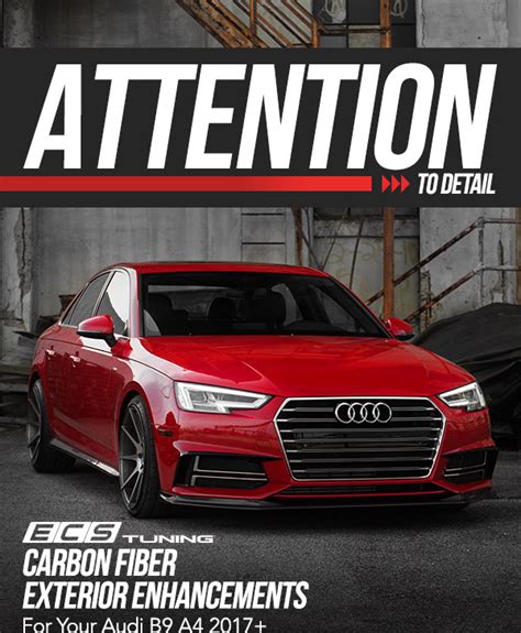 :: ECS Tuning :: NEW!! ECS ECS Carbon Fiber Exterior Enhancements | Audi B9 A4 - AudiWorld Forums