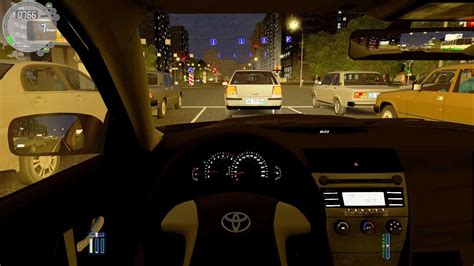 City Car Driving - Toyota Camry | Night Drive - YouTube