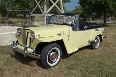 ’49 WILLYS JEEPSTER CONVERTIBLE – #1768 | Jeepster, Willys, Willys wagon