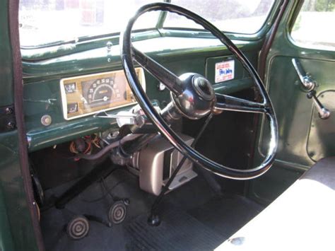 Nice 1947 Ford Pickup Truck With glossy Smooth Paint A Nice Interior Good Driver