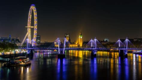 River Thames at Night, London | Easter in london, London, City architecture