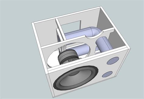 Home Theatre Subwoofer Enclosure Design - Homemade Ftempo