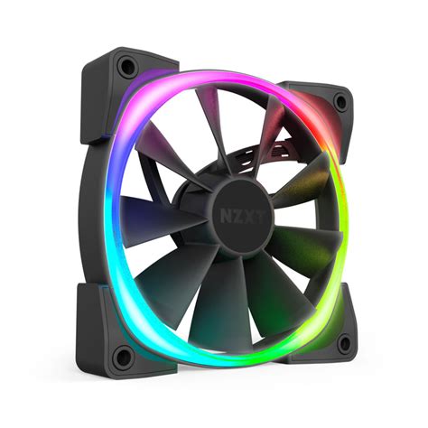 NZXT Aer RGB 2 120mm Fan (Black) HF-28120-B1 B&H Photo Video