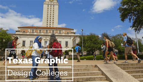 Top 10 Texas Graphic Design Colleges for 2023