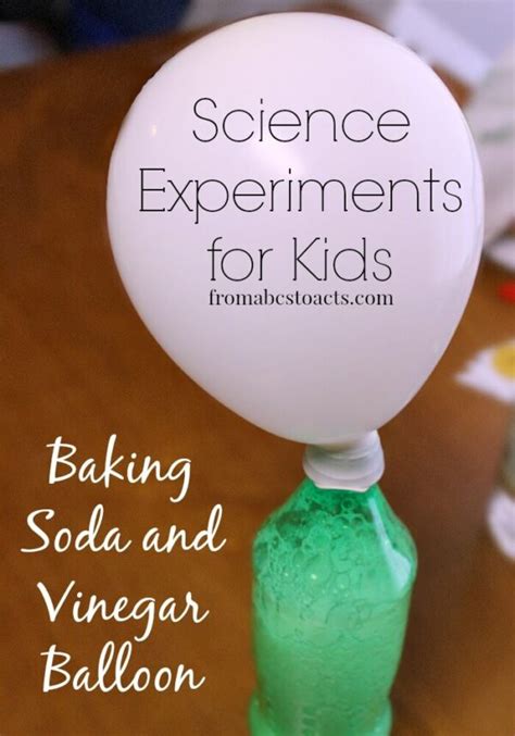 Science Projects With Baking Soda