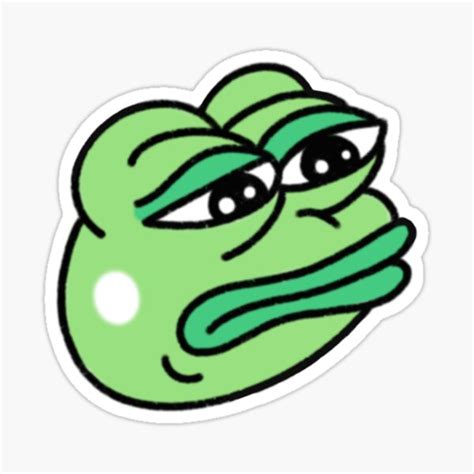 "Sad Frog Meme" Sticker for Sale by MiKawaiis2 | Redbubble