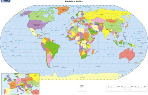 Mapa mundi político | Baixar Mapas