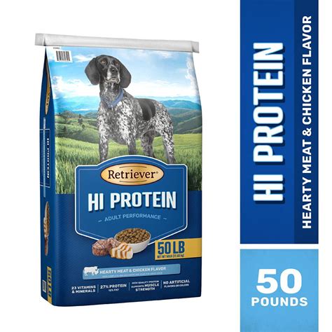 Retriever All Life Stages Hi Protein Chicken and Beef Recipe Dry Dog Food - Walmart.com