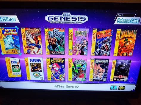 1100+ SEGA Genesis, CD, 32X Games - Professionally Modded Classic Mini ...