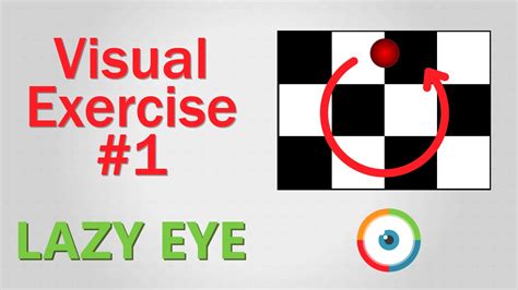 Lazy Eye Exercise #01 - YouTube