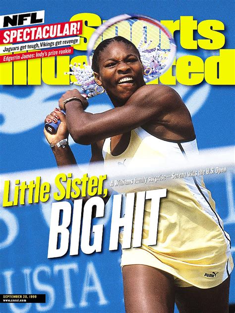 Usa Serena Williams, 1999 Us Open Sports Illustrated Cover by Sports ...