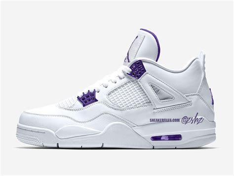 Air Jordan 4 Court Purple Metallic CT8527-115 Release Date - SBD | Air ...