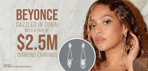 Beyonce dazzled in Dubai with a pair of $2.5m diamond earrings – VISIT