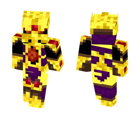 Download Gold Knight Minecraft Skin for Free. SuperMinecraftSkins