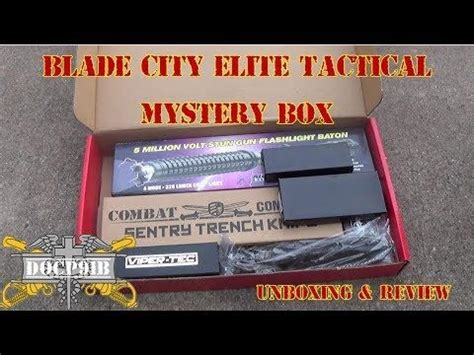 Blade City Elite Tactical Mystery Box Unboxing & Full Review - YouTube ...