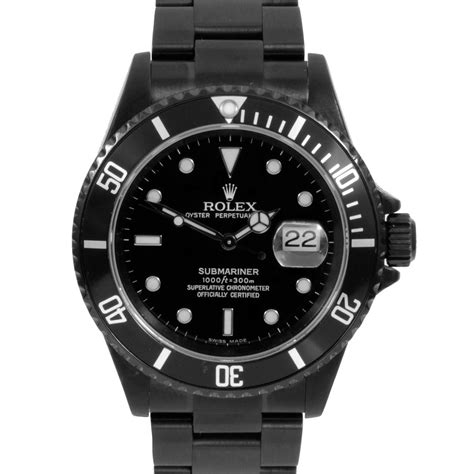 Rolex Submariner Stainless Steel Black // c. 2000's - Vintage Rolex - Touch of Modern