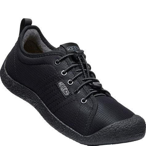 KEEN Outdoor Men's Howser Lace Casual Shoes - Black/Black | elliottsboots