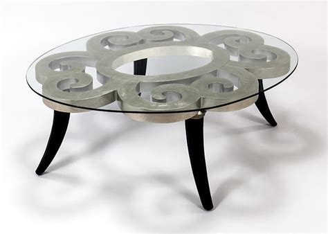 Artmax 52in Cocktail Table With Glass Top - Unique Furniture