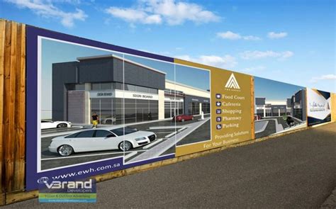 Outdoor Hoarding and Banner Design for Arena | V Brand Developers ...