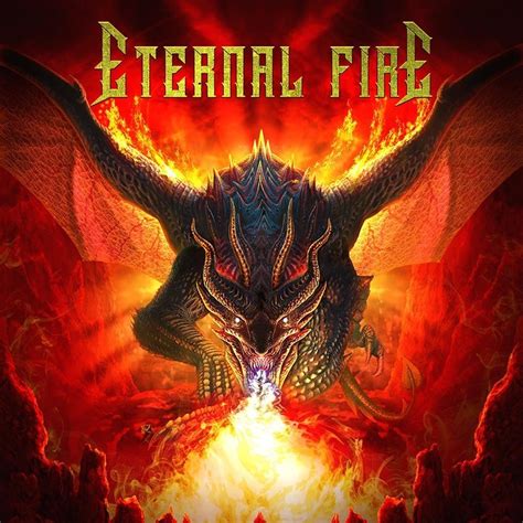 Eternal Fire | Dark Metal Music Cover Art | Album Artworks