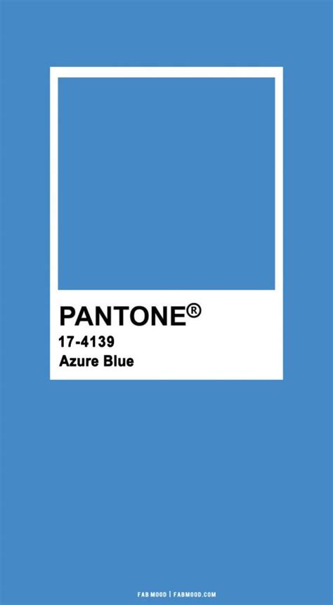 Azure Blue Pantone 17-4139 1 - Fab Mood | Wedding Color, Haircuts & Hairstyles | Nails | Colours