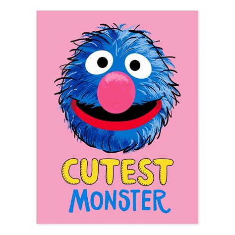 Monster at the End of this Story | Grover Postcard | Zazzle | Sesame street, Custom holiday card ...