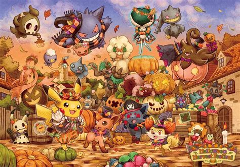 Celebrate Halloween with Pokemon’s latest series Halloween Harvest Festival