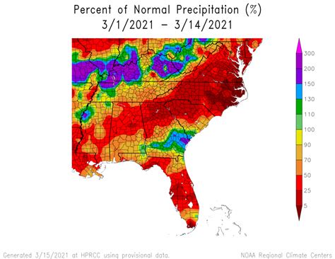 March 2021 so far has been warmer and drier than normal for most of ...