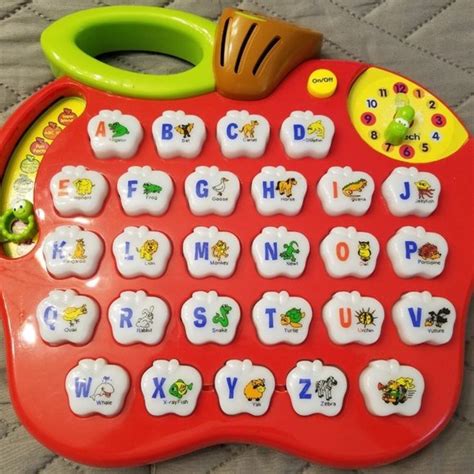 Vtech Alphabet Apple Electronic Learning Ed Toy