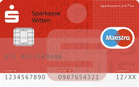 EC-Karte mit speziellem Kreditrahmen - Sparkasse Witten