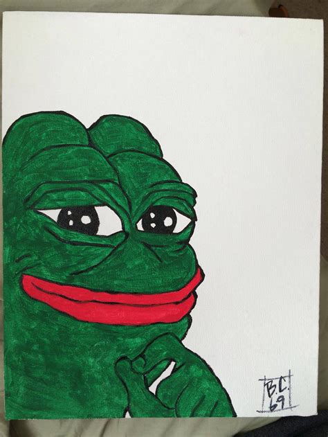 Pepe Painting by BritishCyborg-69 on DeviantArt