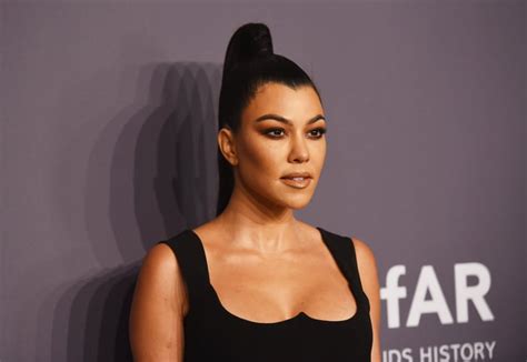 Kourtney Kardashian in a High Ponytail 2019 | Kourtney Kardashian Best ...