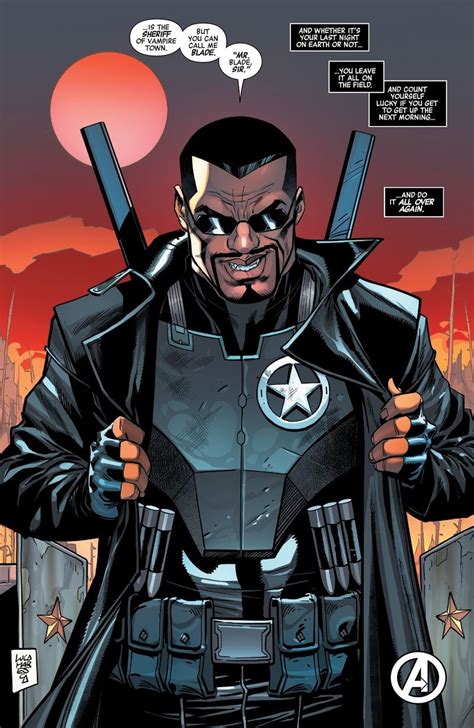 Marvel Makes Major Change to Blade's Avengers Role