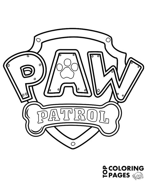 Printable Paw Patrol logo