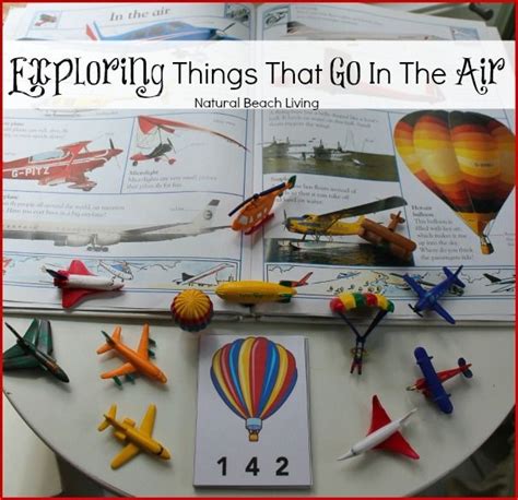 Exploring Things Up In the Sky - Preschool Transportation Theme (Free Counting Printables ...