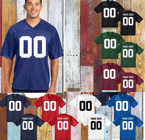 Football JERSEY MESH Customized Football Jersey Team Personalized Adult ...