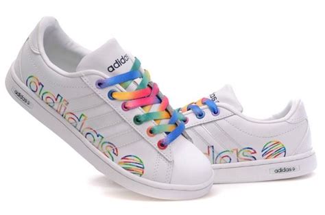 Adidas rainbow tennis shoes | Tennis Shoes | Pinterest