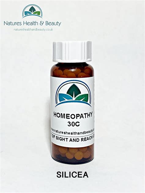 Silicea 30c Homeopathy Pillules | Natureshealthandbeauty - natureshealthandbeauty.co.uk