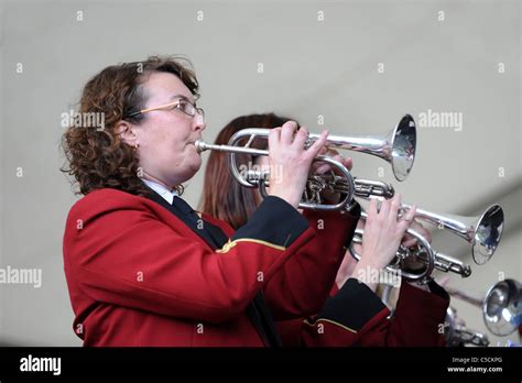 Cornet player hi-res stock photography and images - Alamy