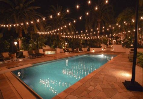 Most beautiful outdoor lighting ideas to inspire you 33 Outdoor Pool ...