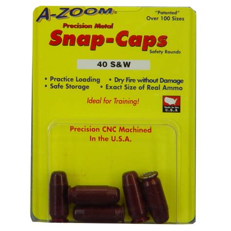 A-Zoom Snap Caps